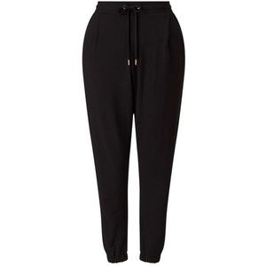 Miss Selfridge black crepe jogger